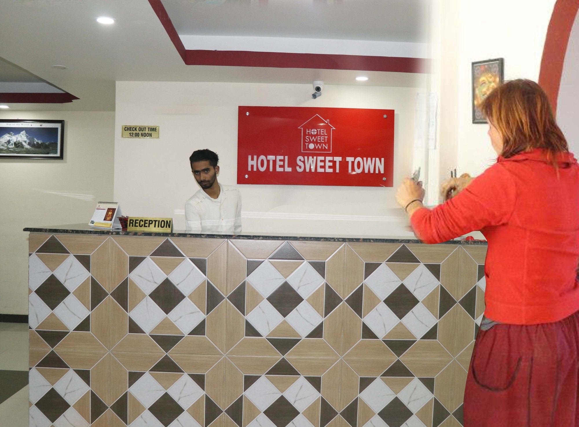 Hotel Sweet Town Kathmandu Bagian luar foto